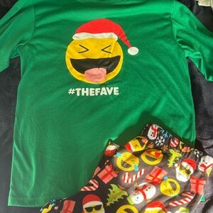 North Pole Green Boys' Sleepwear